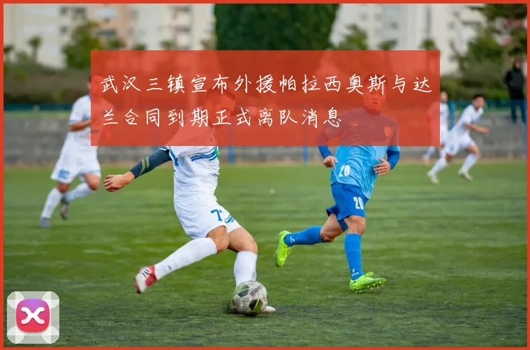 武汉三镇宣布外援帕拉西奥斯与达兰合同到期正式离队消息
